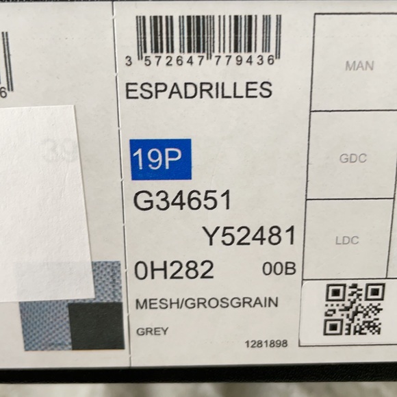 Chanel mesh grosgrain espadrilles - Picture 9 of 9